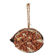 Zolux half coconut filled with suet and peanuts 250 g - Tallow Ball