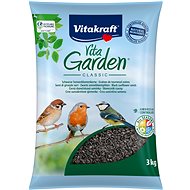 Vitakraft Vita Garden Classic Sunflower Black 3 kg - Bird Feed