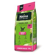 Nativia Junior Maxi - Chicken & Rice 15kg - Kibble for Puppies