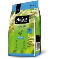 Nativia Adult Mini - Duck & Rice 3kg - Dog Kibble