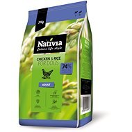 Nativia Adult - Chicken & Rice 3kg - Dog Kibble