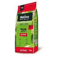 Nativia Active - Beef & Rice 15kg - Dog Kibble