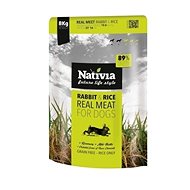 Nativia Real Meat - Rabbit & Rice 8kg - Dog Kibble