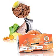 Platinum Natural Menu Mini Turkey Salmon 4 x 100g - Pate for Dogs