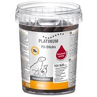 Platinum Natural Fit Sticks Chicken Rabbit Sticks 300g - Dog Treats