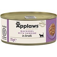 Applaws Canned Cat Food Mackerel and Sardines 70g - Canned Food for Cats