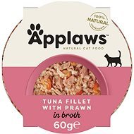 Applaws Bowl Cat Pot Tuna and Shrimp 60g - Cat Food in Tray
