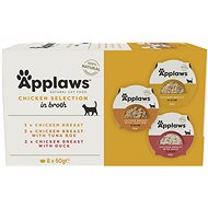 Applaws bowl Cat Pot multipack chicken selection 8 × 60 g - Cat Food in Tray