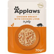 Applaws capsule Jelly chicken breast and chicken liver in jelly 70 g - Cat Food Pouch