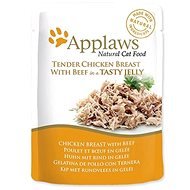 Applaws Cat Food Pouch Jelly Chicken Breast and Beef in Jelly 70g - Cat Food Pouch