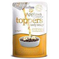 Applaws Toppers Cat Chicken Soup with Chicken 3 × 40g - Cat Food Pouch