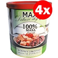 MAX Deluxe Cubes of Lean Muscle with Game 800g - Canned Dog Food