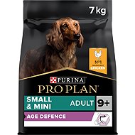 PRO PLAN Small & Mini Adult 9+ Age Defence dry food for dogs, chicken 7kg - Dog Kibble
