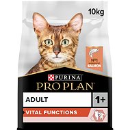 PRO PLAN Adult Vital Functions dry food for cats, salmon 10kg - Cat Kibble