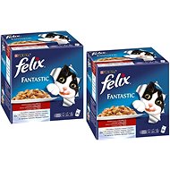 Felix fantastic (2 × 24 × 100g) - selection in jelly - Pet Food Set