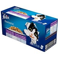 Felix fantastic 1 (44 × 100g) - a Mix Selection in Aspic - Cat Food Pouch