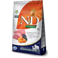N&D Pumpkin Dog Adult Medium & Maxi Lamb & Blueberry 12 kg - Dog Kibble
