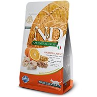 N&D Ancestral Grain Cat Adult Codfish & Orange 10 Kg - Cat Kibble