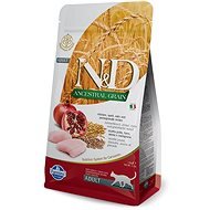 N&D low grain cat adult chicken & pomegranate 1,5 kg - Granule pre mačky