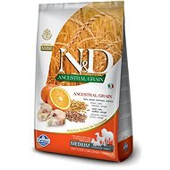 N&D Ancestral Grain Dog Adult Codfish & Orange 2,5 Kg - Dog Kibble