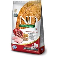 N&D Ancestral Grain Dog Adult Medium & Maxi Chicken & Pomegranate 2,5 Kg - Granuly pre psov