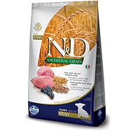 N&D Ancestral Grain Dog Puppy Mini Lamb & Blueberry 2,5 kg - Kibble for Puppies