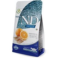 N&D Adult Cat Ocean Grain Free Herring & Orange 1,5kg - Cat Kibble