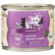 Catz finefood Bio – s morčacím mäsom 200 g - Konzerva pre mačky