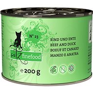 Catz Finefood - with Beef and Duck 200g - Canned Food for Cats