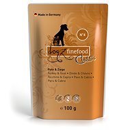 Dogz Finefood - with Turkey and Goat Meat 100g - Dog Food Pouch
