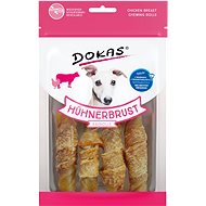 Dokas - Beef Hide Rolls Wrapped in Chicken 90g - Dog Treats