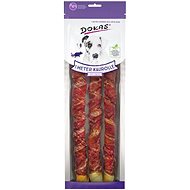 Dokas - Sticks of Pig Hide Covered with Duck 315g - Dog Treats