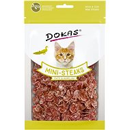 Dokas - Duck and Cod Mini Steaks for Cats 40g - Cat Treats