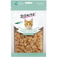 Dokas - Salmon and Cod Mini Steaks for Cats 40g - Cat Treats
