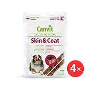 Canvit Snacks Skin & Coat 4 × 200g - Dog Treats