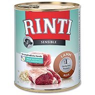 FINNERN konzerva Rinti Sensible jahňa + ryža 800 g - Konzerva pre psov