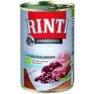 FINNERN Canned Rinti Kennerfleisch  Poultry Hearts 400g - Canned Dog Food