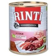 Rinti Kennerfleisch konzerva teľacie 800 g - Konzerva pre psov