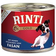 Rinti Gold konzerva  bažant 185 g - Konzerva pre psov