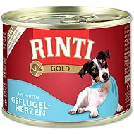 FINNERN Canned Rinti Gold Poultry Hearts 185g - Canned Dog Food
