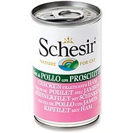 SCHESIR Canned chicken + ham 140g - Canned Food for Cats