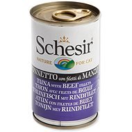 SCHESIR Tuna + Beef 140g - Canned Food for Cats