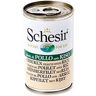 SCHESIR Canned Chicken + Rice 140g - Canned Food for Cats