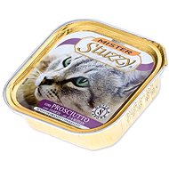 SCHESIR Tray MISTER STUZZY Ham 100g - Cat Food in Tray