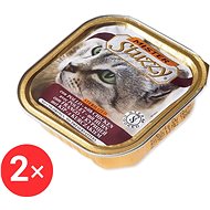 MISTER STUZZY Tub for sterilised 2 × 100 g - Cat Food in Tray