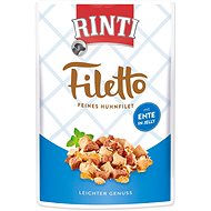 Rinti Filetto Capsule chicken + duck in jelly 100 g - Dog Food Pouch