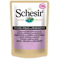 SCHESIR Tuna + Chicken + Ham 100g - Cat Food Pouch