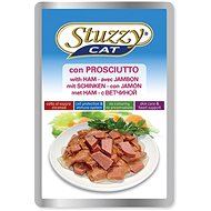 SCHESIR STUZZY Cat Food Pouch Ham 100g - Cat Food Pouch
