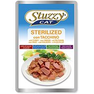 SCHESIR STUZZY Sterilized Cat Food Pouch 100g - Cat Food Pouch