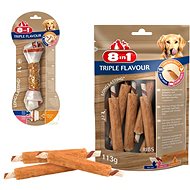 Treats 8-in-1 Triple Flavour - Dog Bone